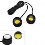 Светодиодная лампа Eagle eye с линзой 3W, на двустороннем скотче